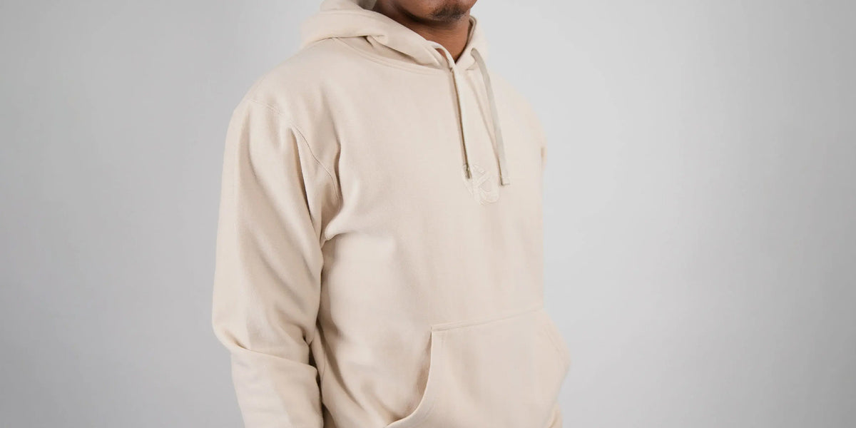 COLORFUL Classique hoodie couleur Limestone Grey
