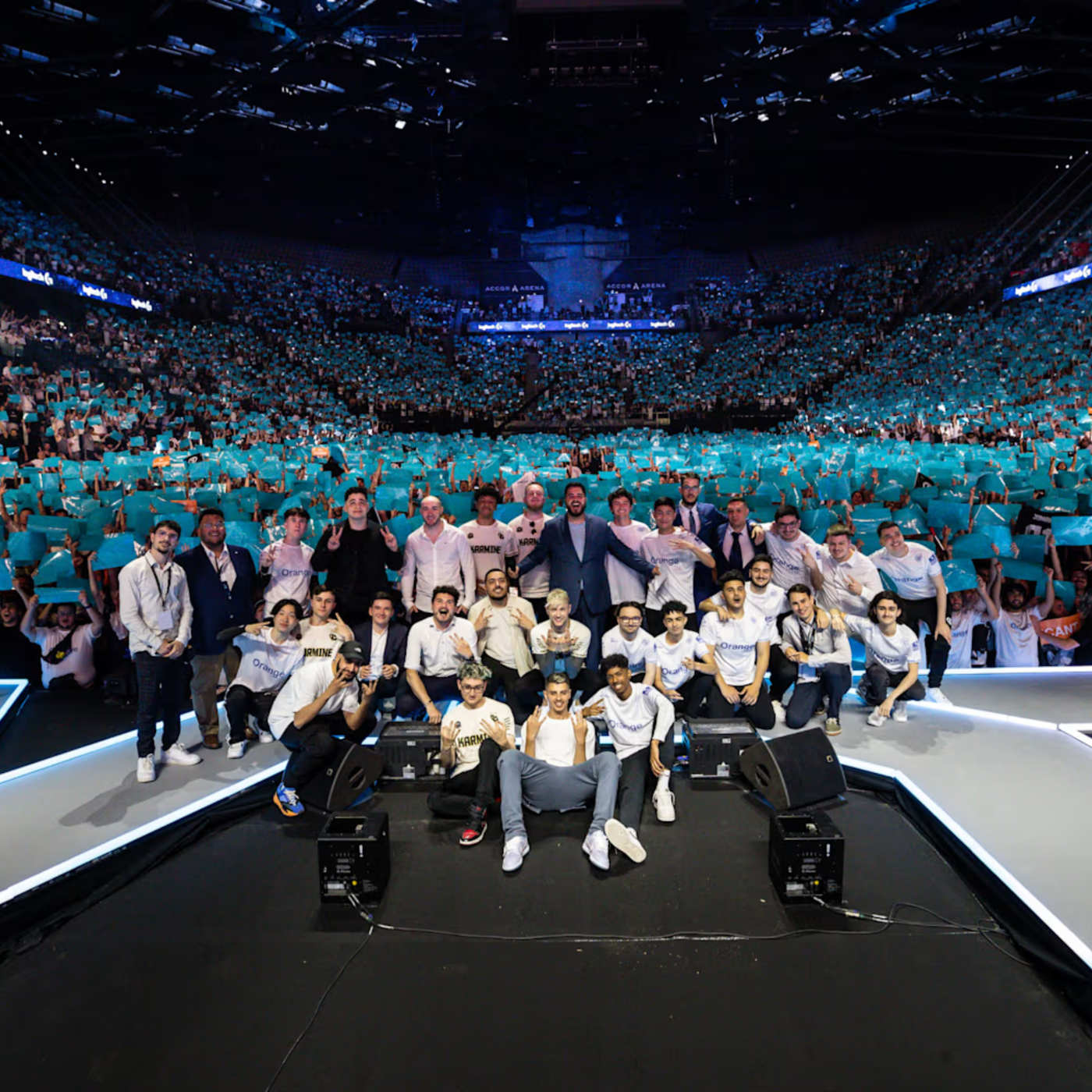 ALL UNITED BEHIND ONE BANNER