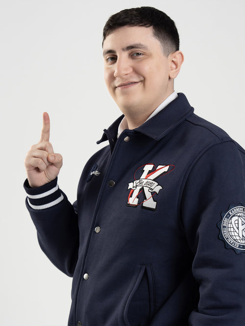Varsity Jacket Campus Navy