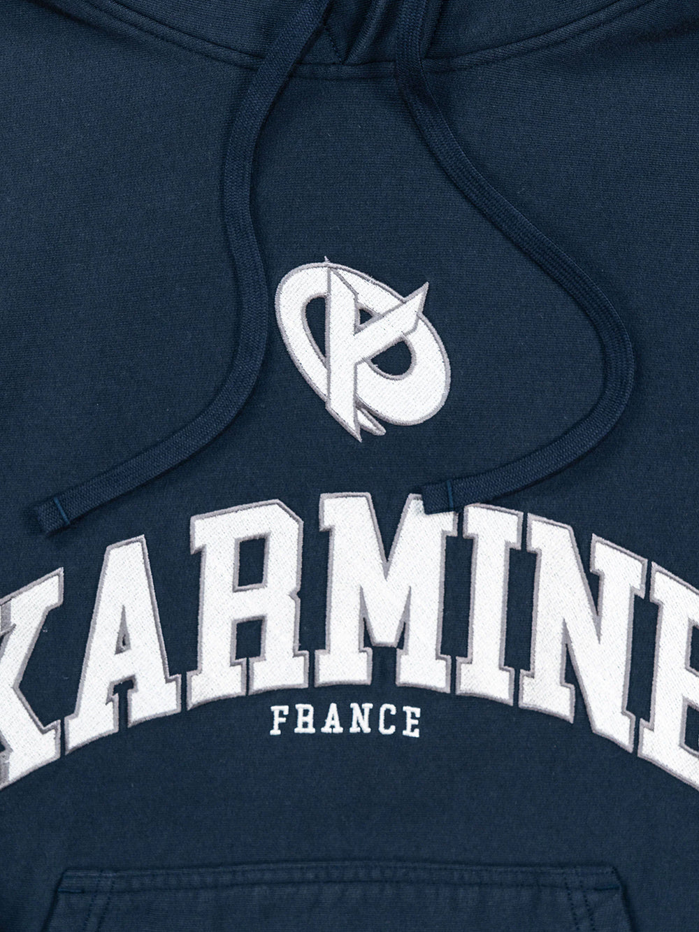 Hoodie University Bleu