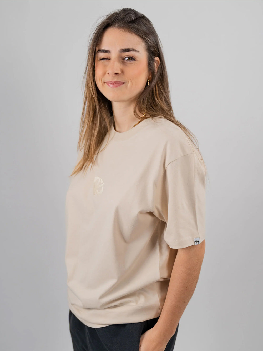 T-shirt Classique Beige