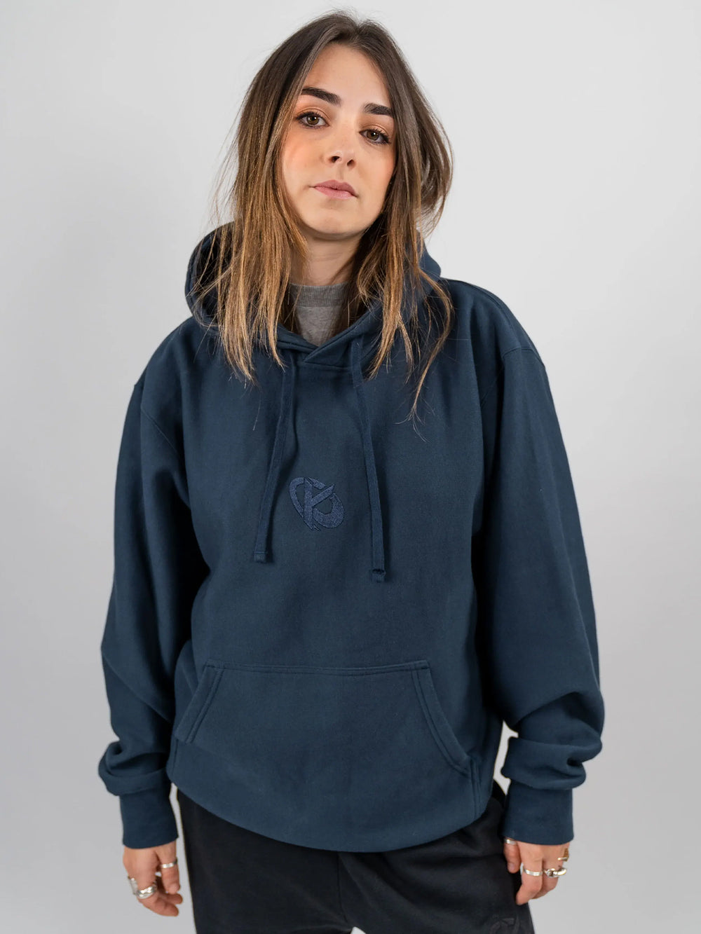 Hoodie Classique Bleu