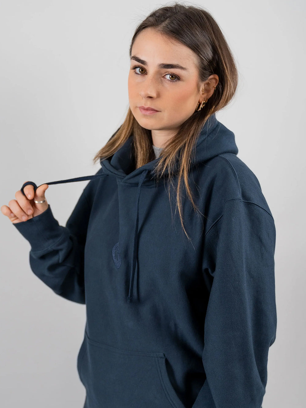 Hoodie Classique Bleu