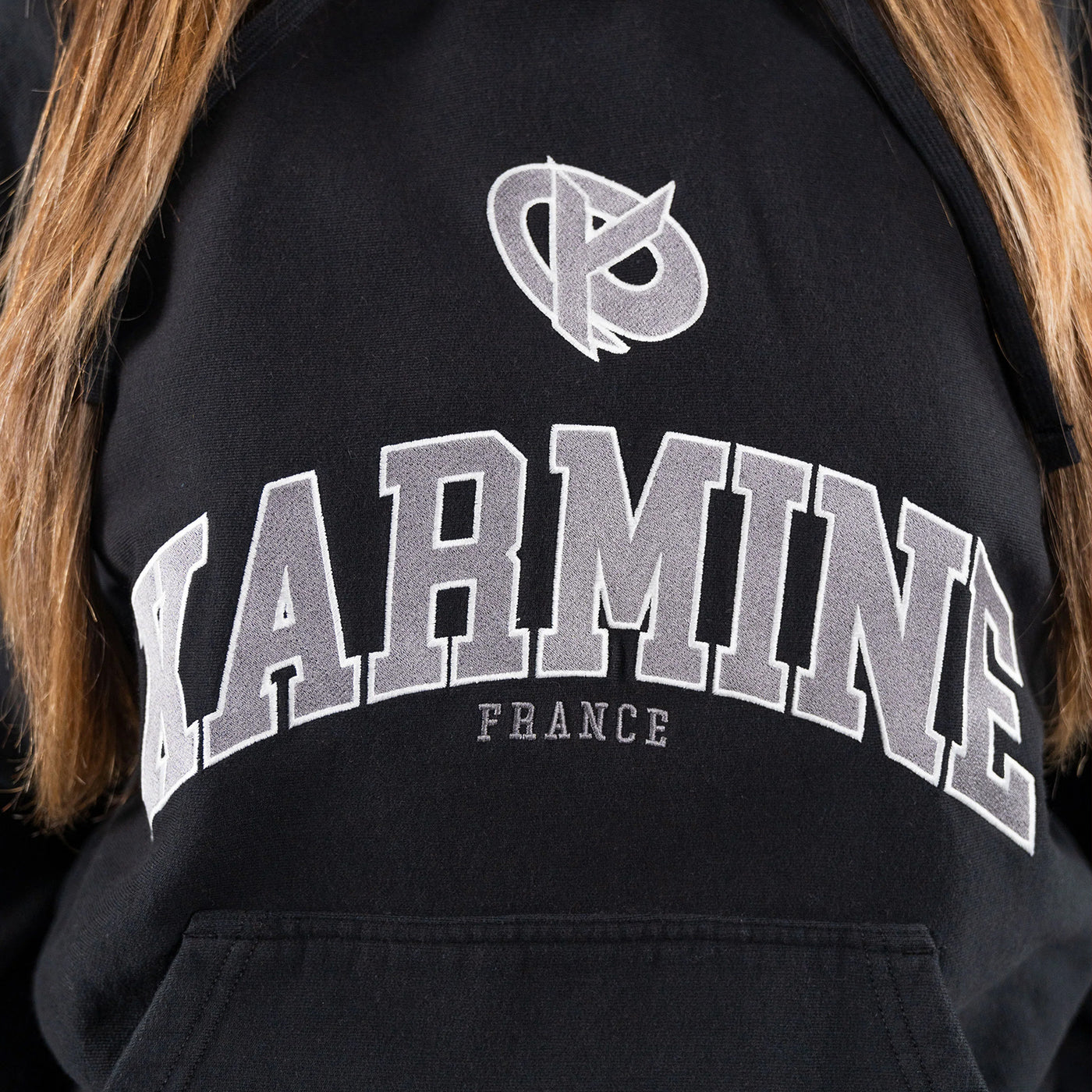 Hoodie University Noir