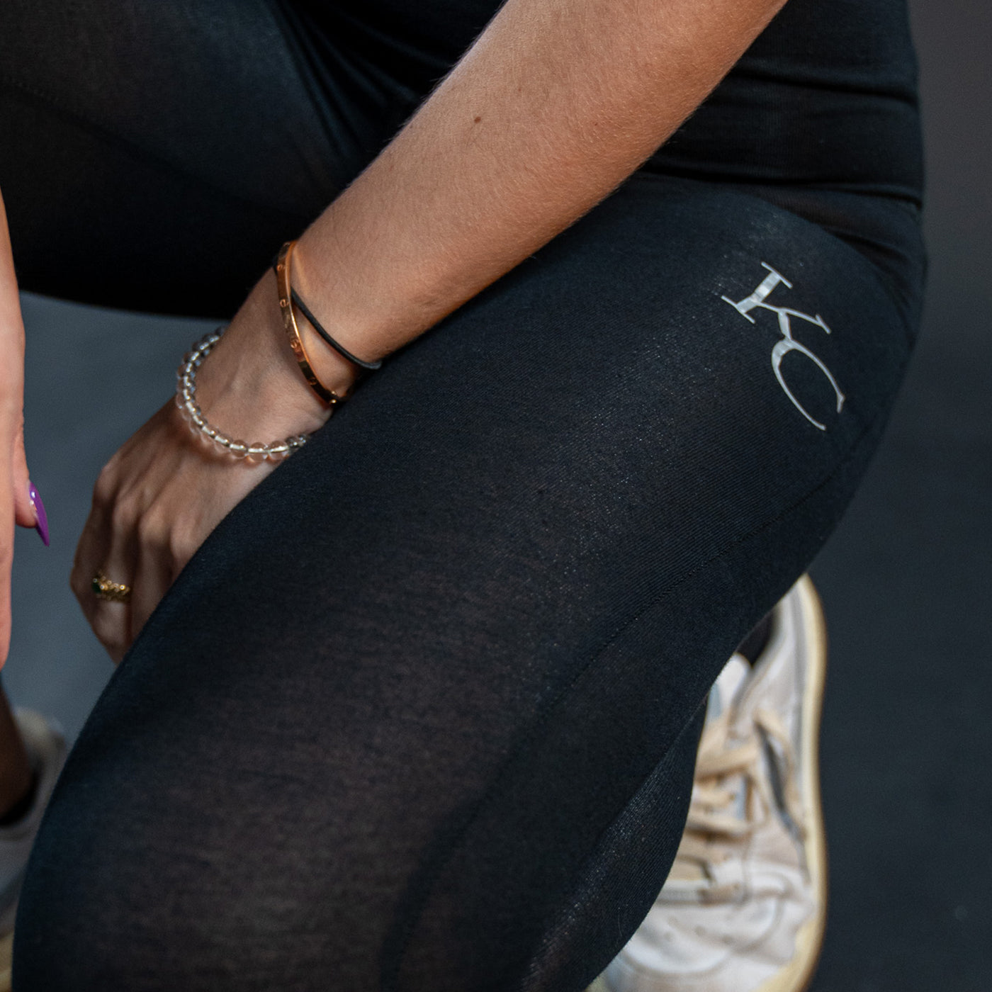 Legging Monogram Noir