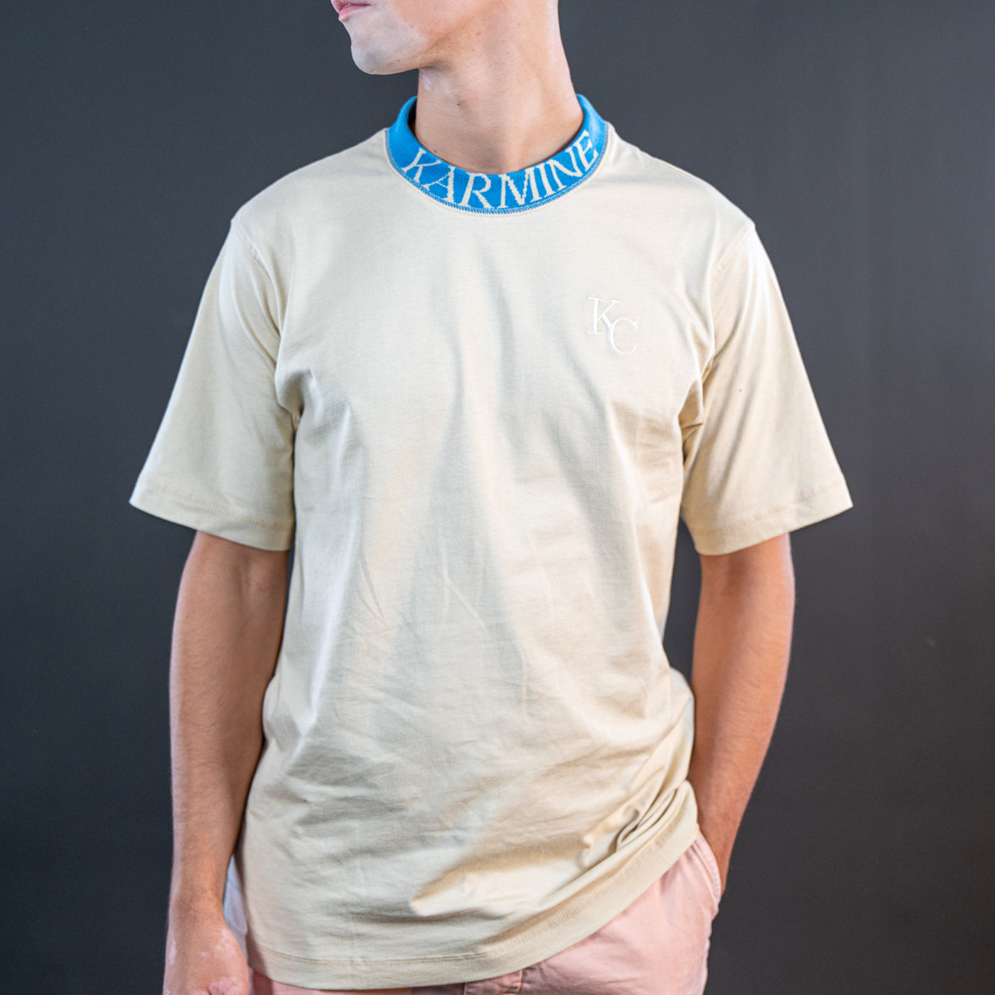 T-shirt Monogram Beige