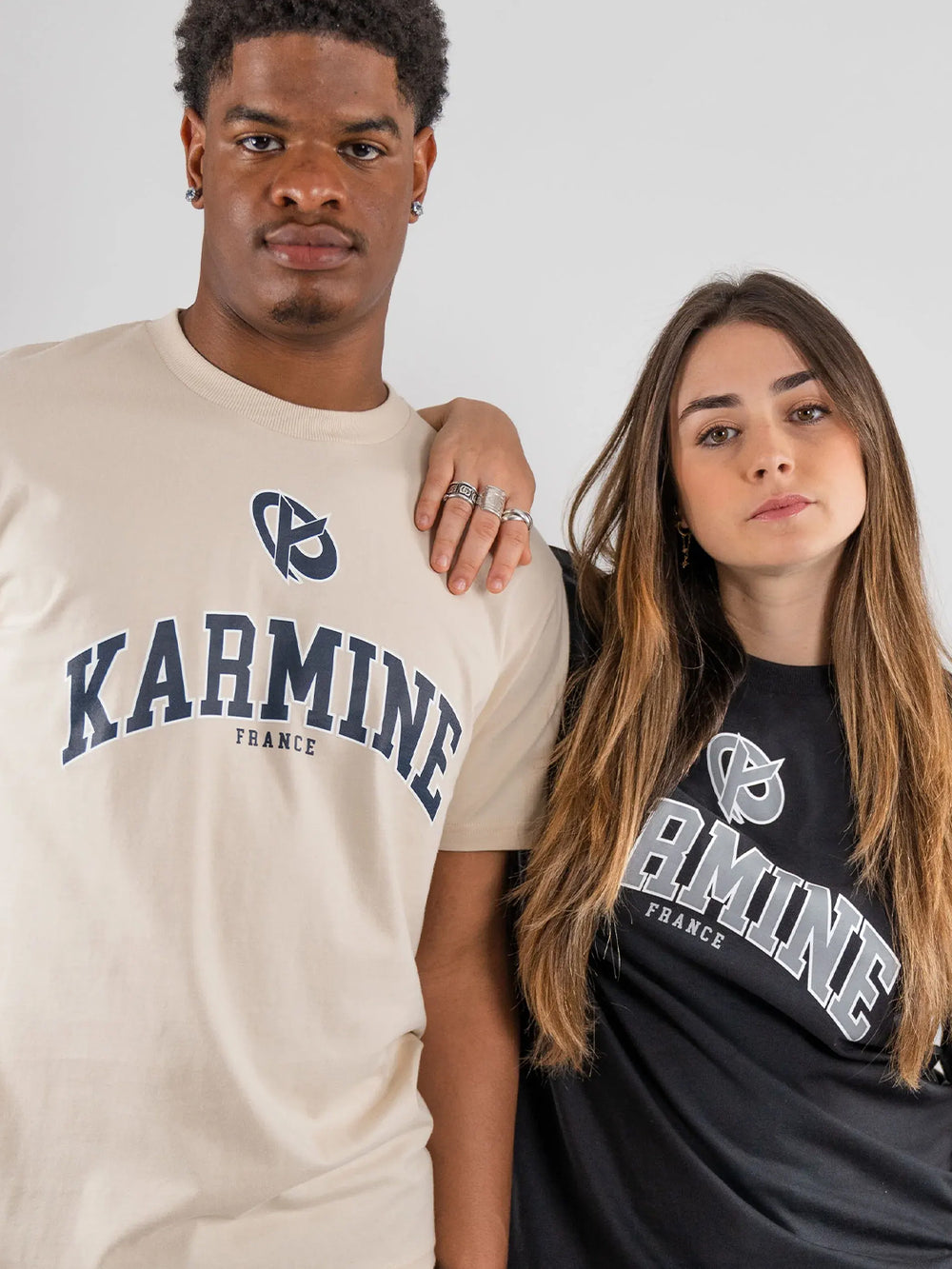 T-shirt University Beige