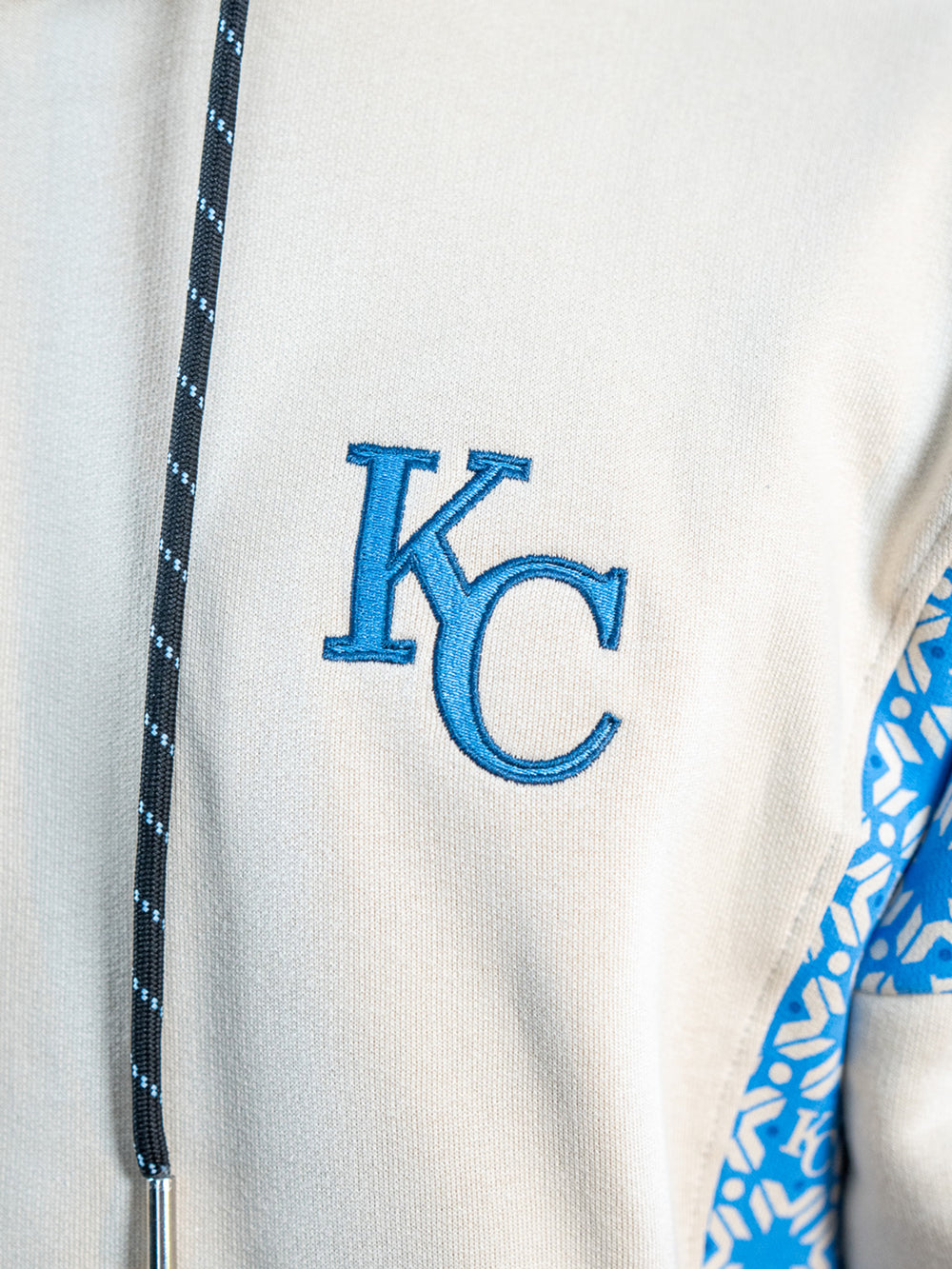 Hoodie Monogram Beige