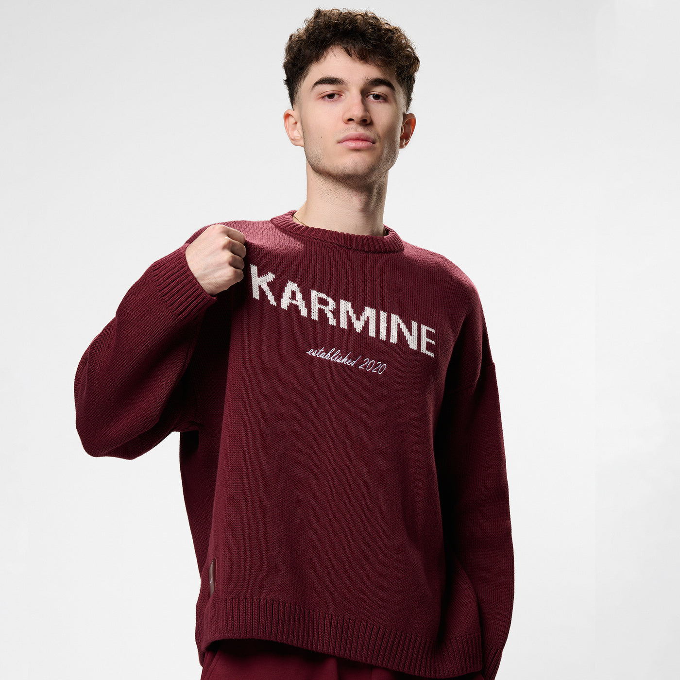 FW25 - Le Crewneck Knit Bordeaux