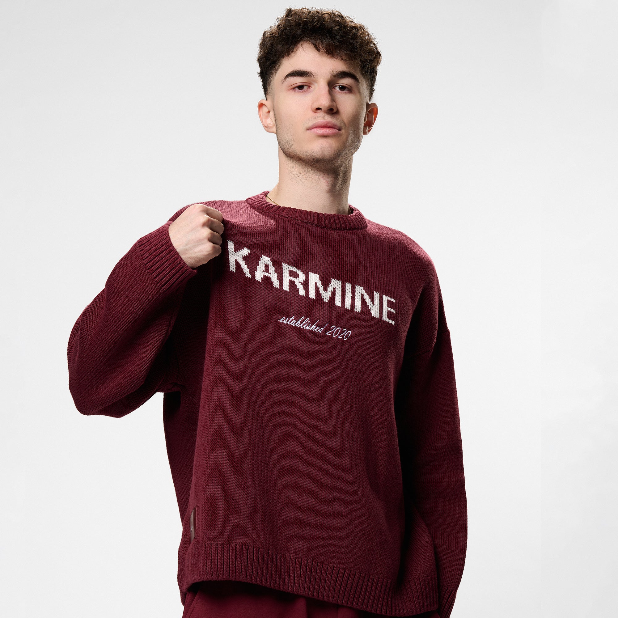 FW25 - Le Crewneck Knit Bordeaux