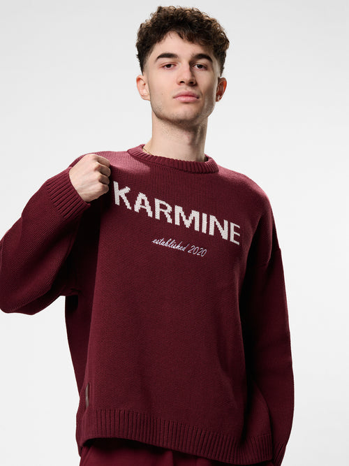 FW25 - Le Knit Bordeaux