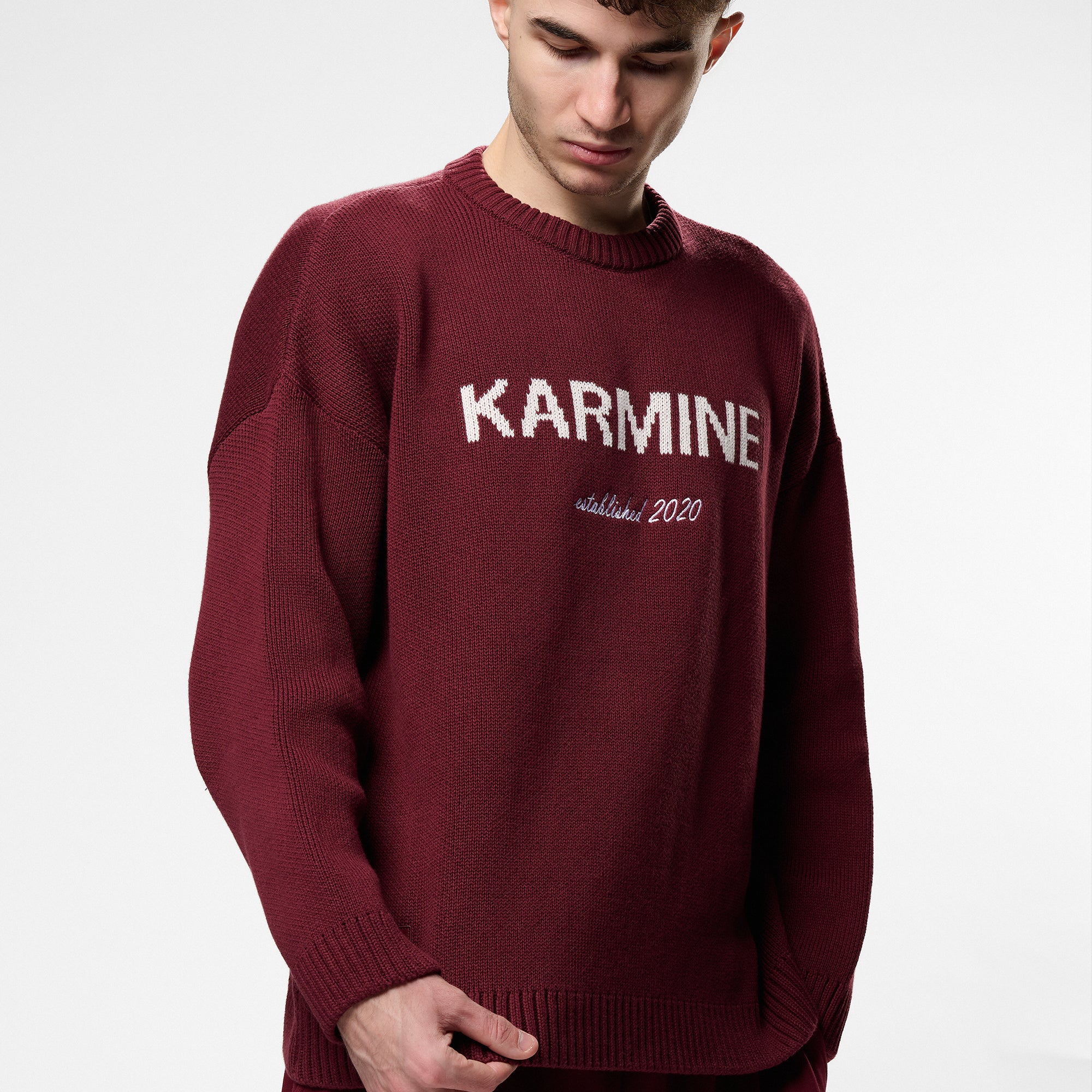 FW25 - Le Crewneck Knit Bordeaux