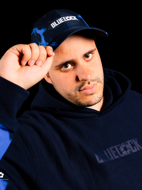 Casquette Navy Karmine | Blue Lock
