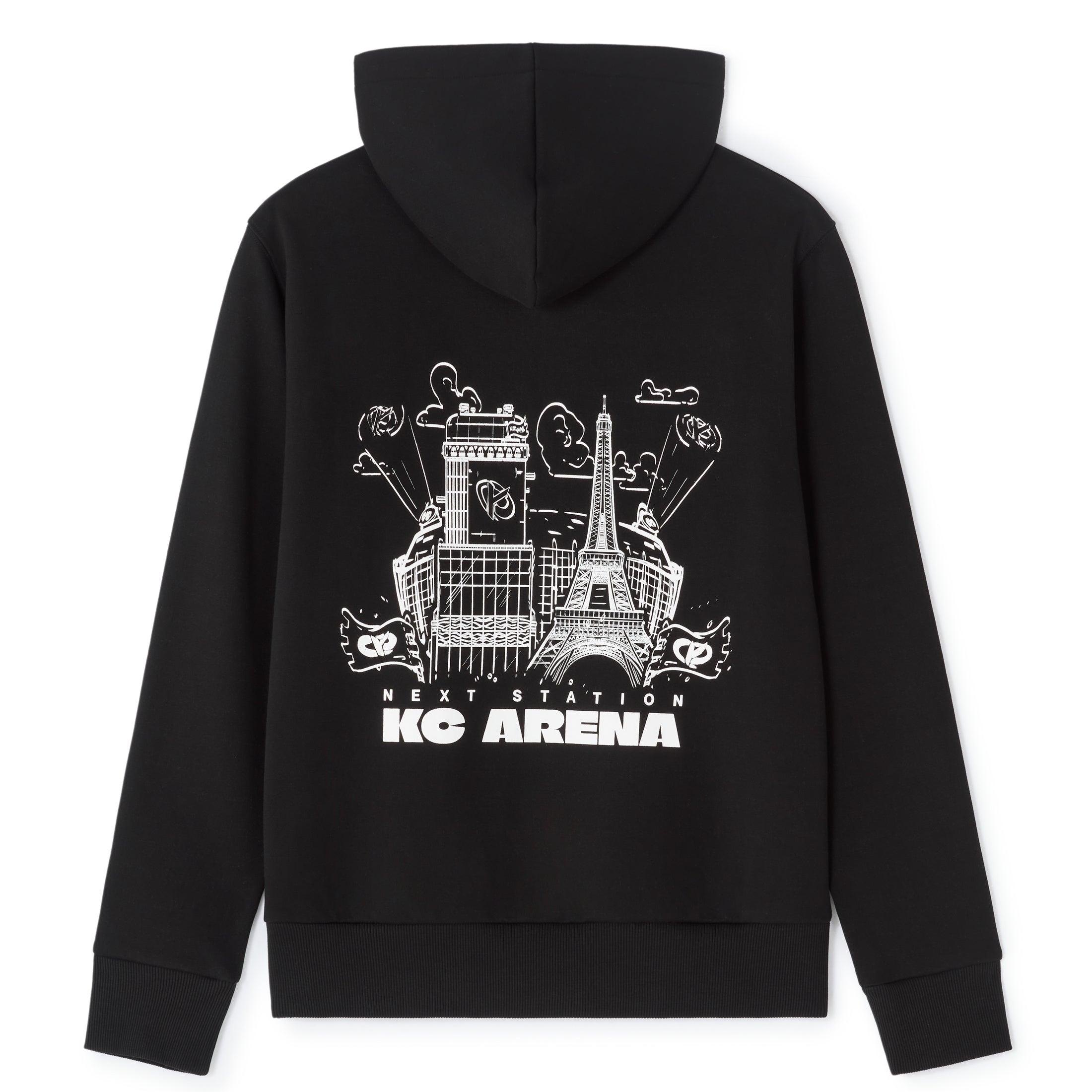 Hoodie Noir Celio x Karmine Corp