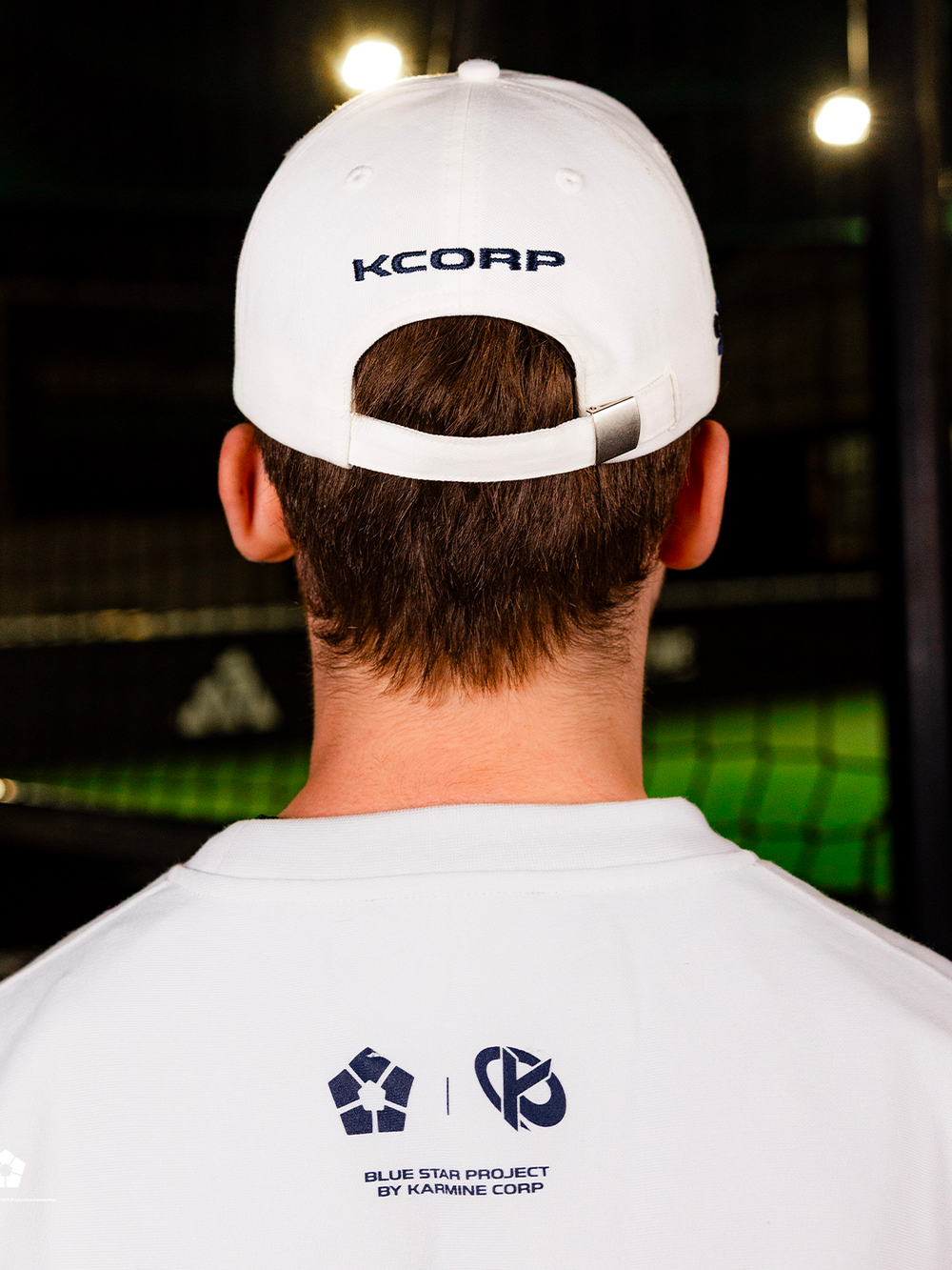 Casquette Blanche Karmine | Blue Lock