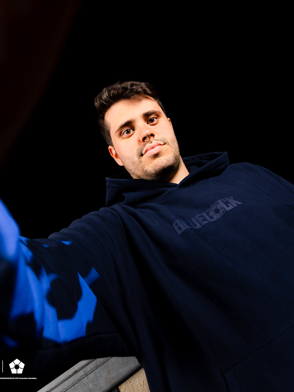 Hoodie Navy Karmine | Blue Lock