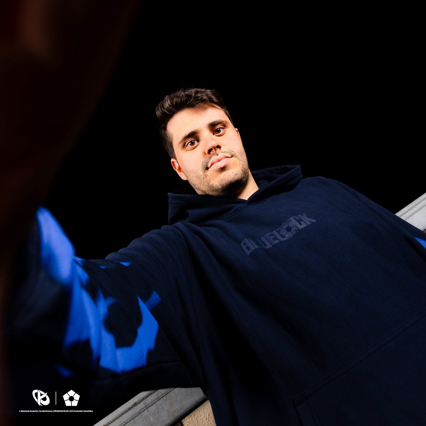 Navy Karmine Hoodie | Blue Lock