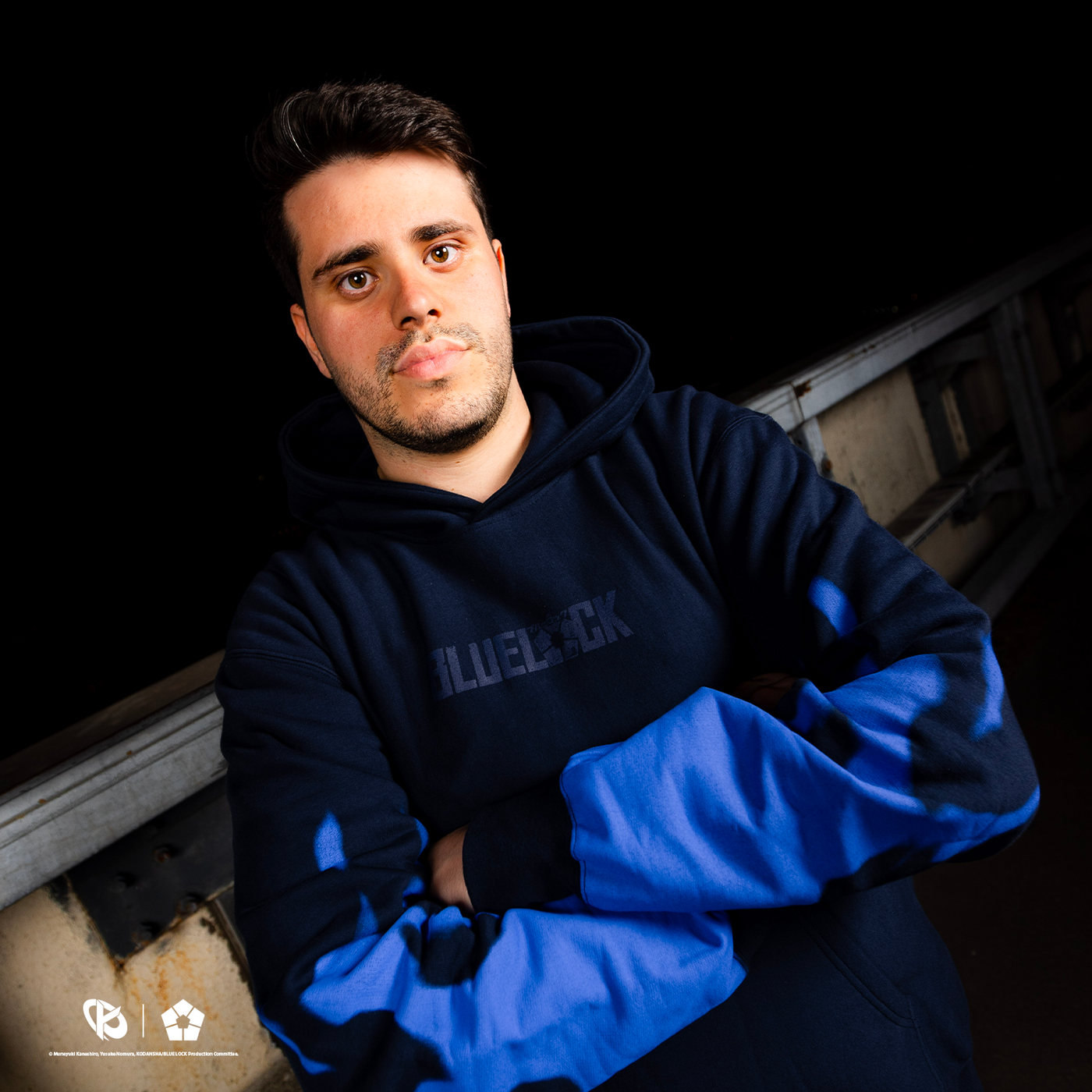 Navy Karmine Hoodie | Blue Lock