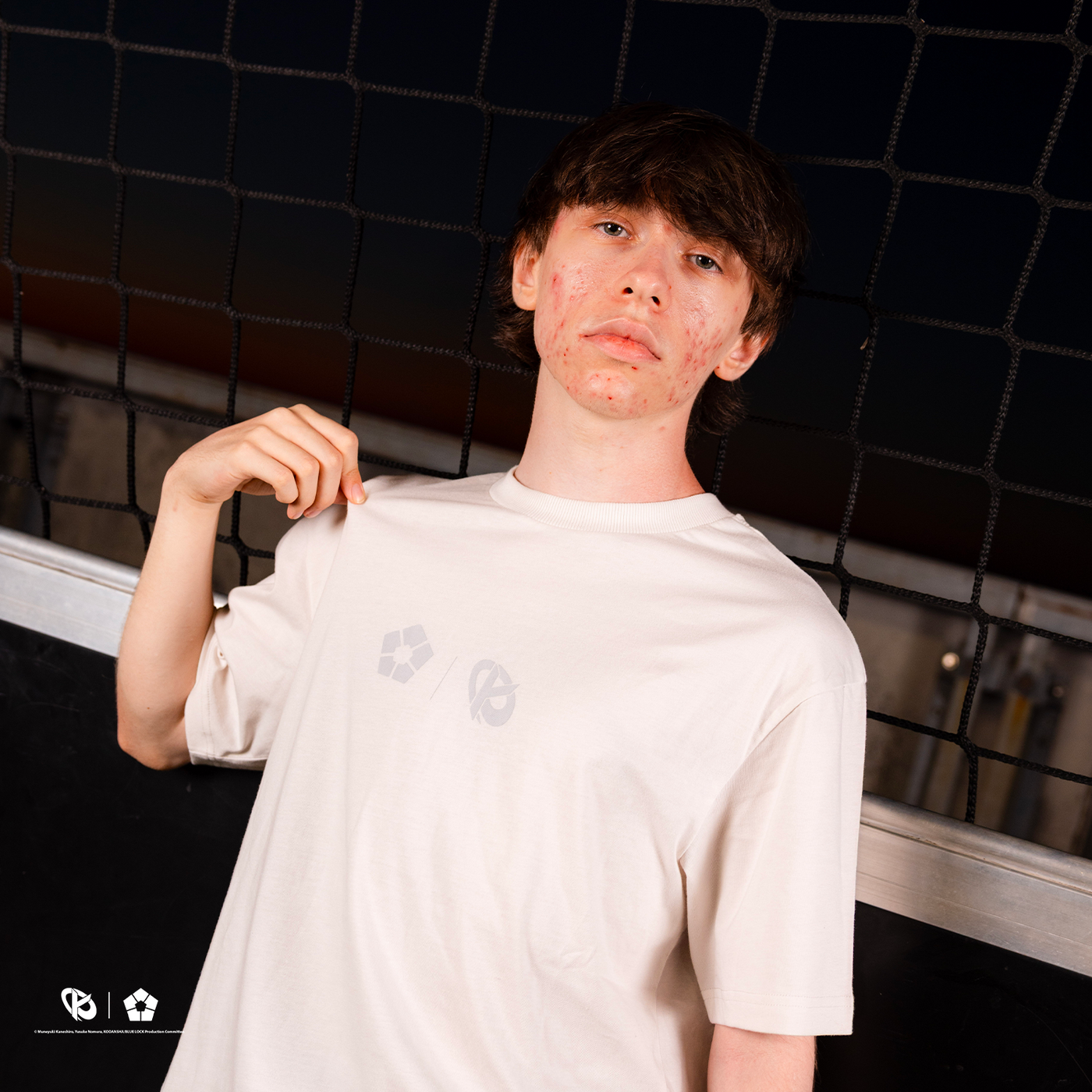 T-Shirt Gris Karmine | Blue Lock