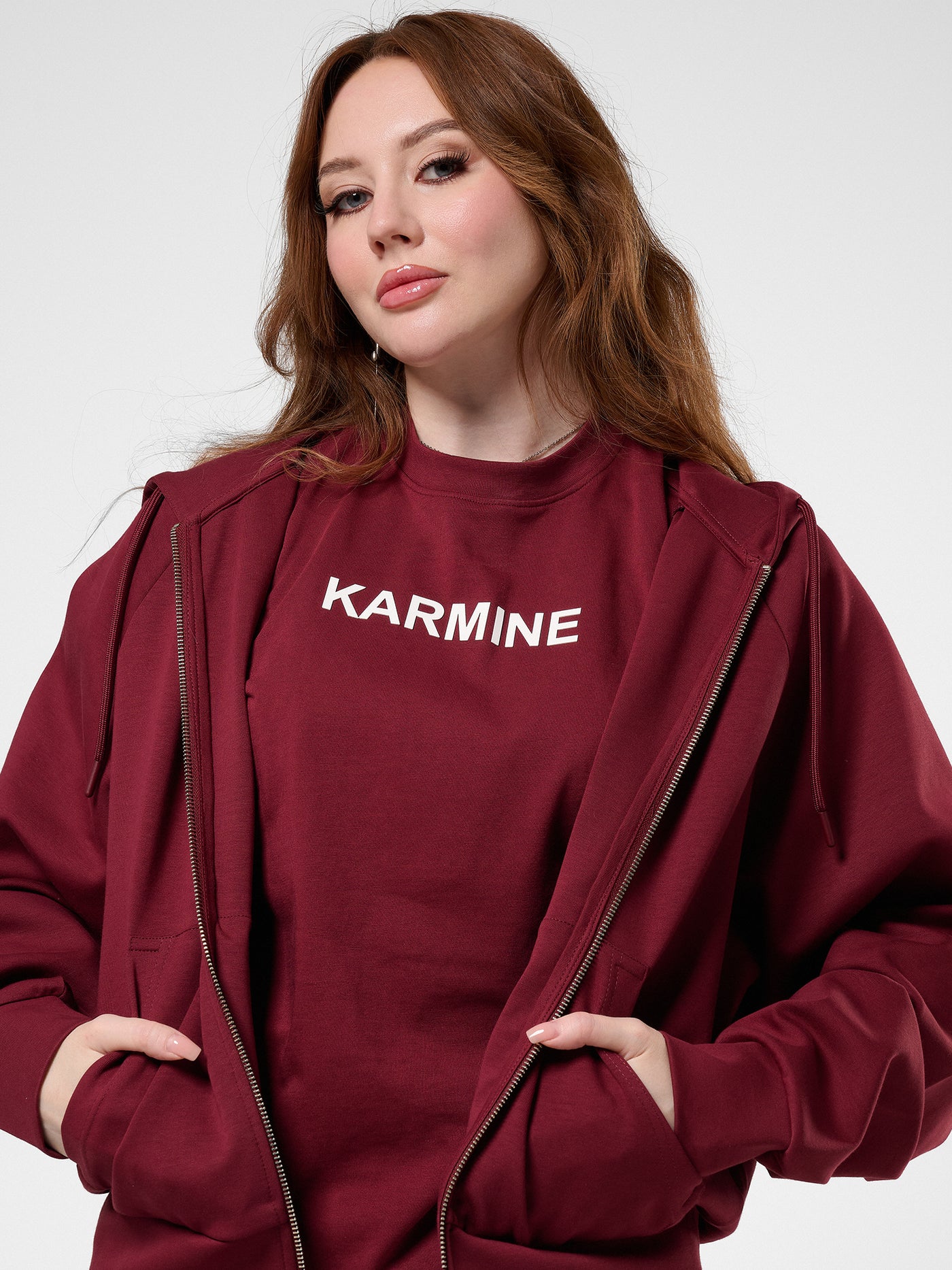 FW25 - Le Tee Boxy Bordeaux