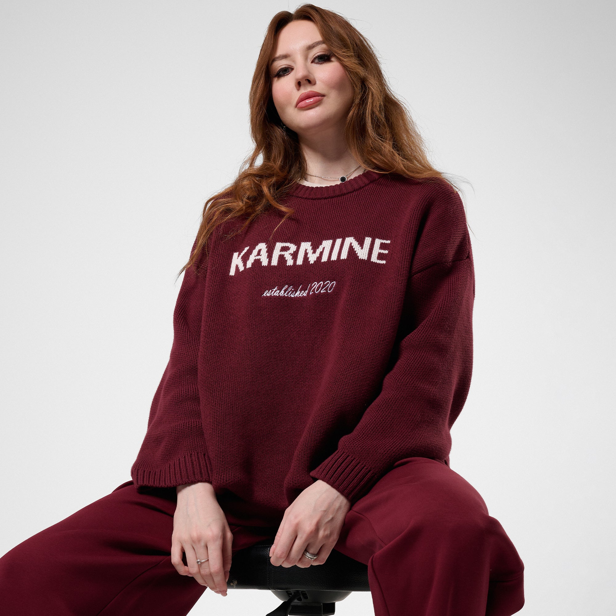 FW25 - Le Crewneck Knit Bordeaux