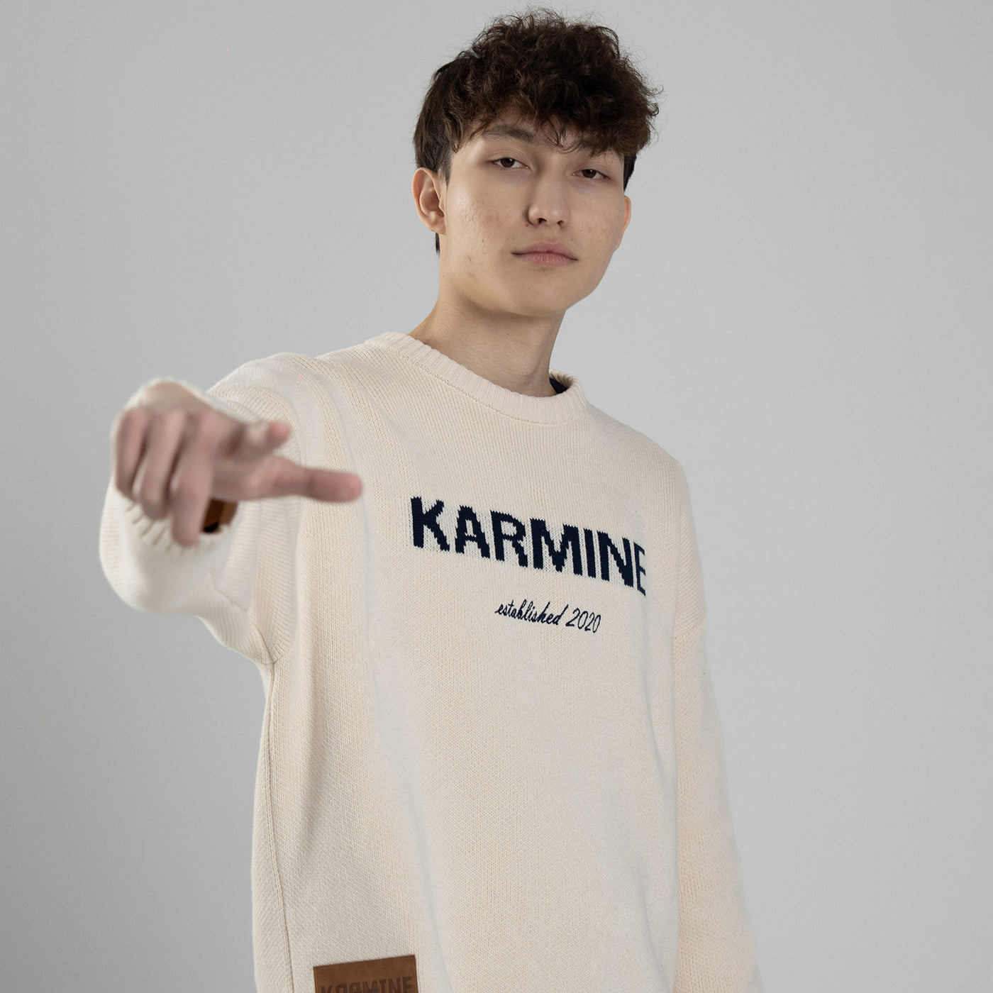 Crewneck Knit Beige