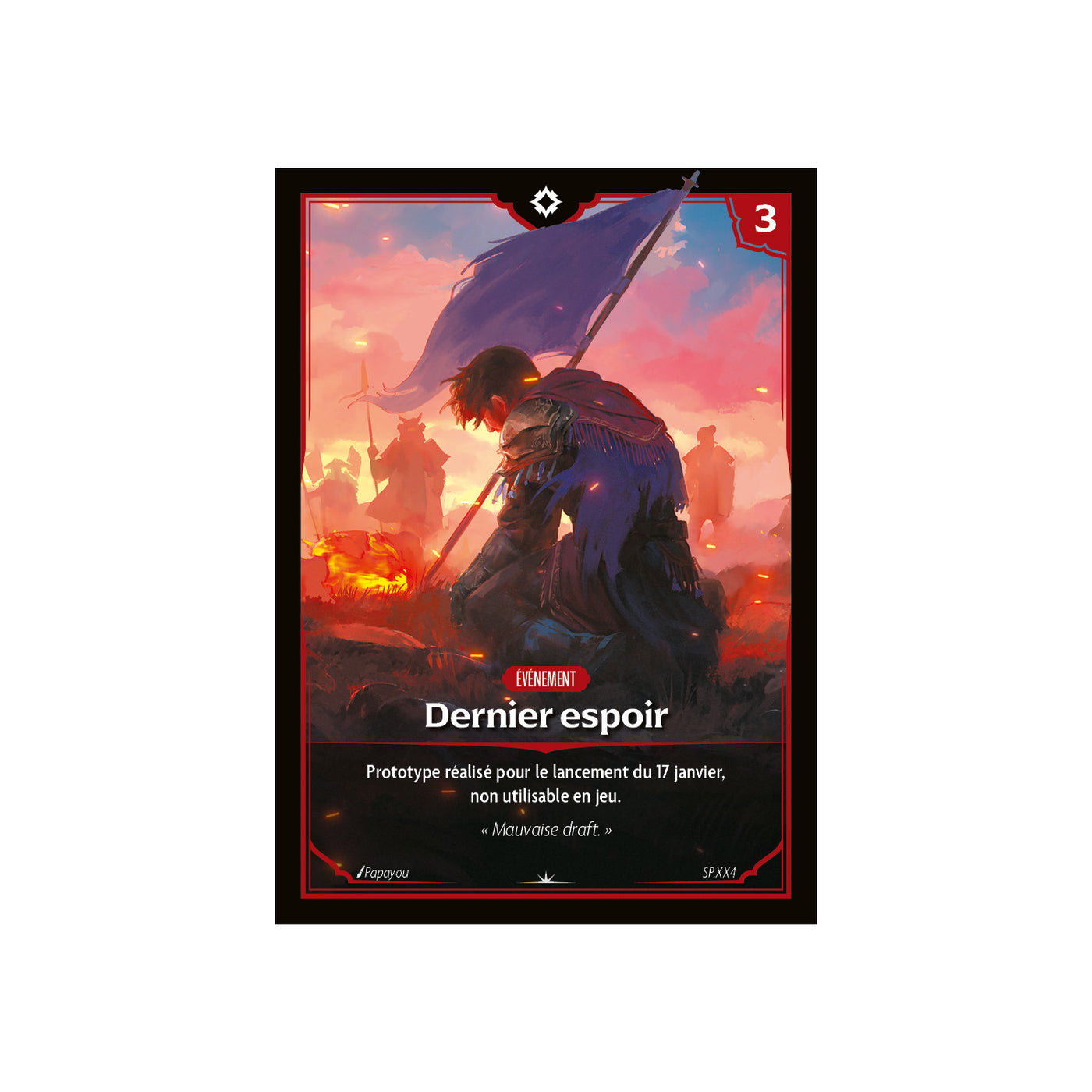 PRÉCOMMANDE - Set de 5 cartes estampillées