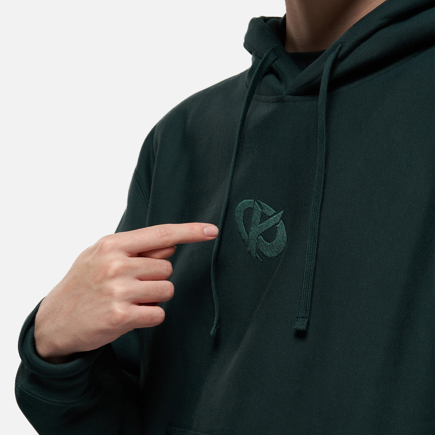 Hoodie Classique Vert