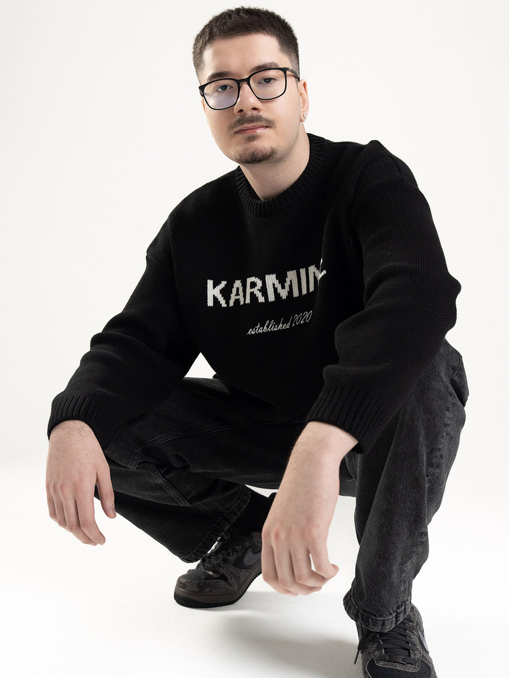 Crewneck Knit Noir