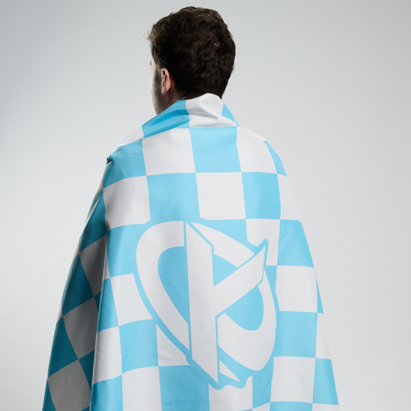 Drapeau Damier Ice Blue