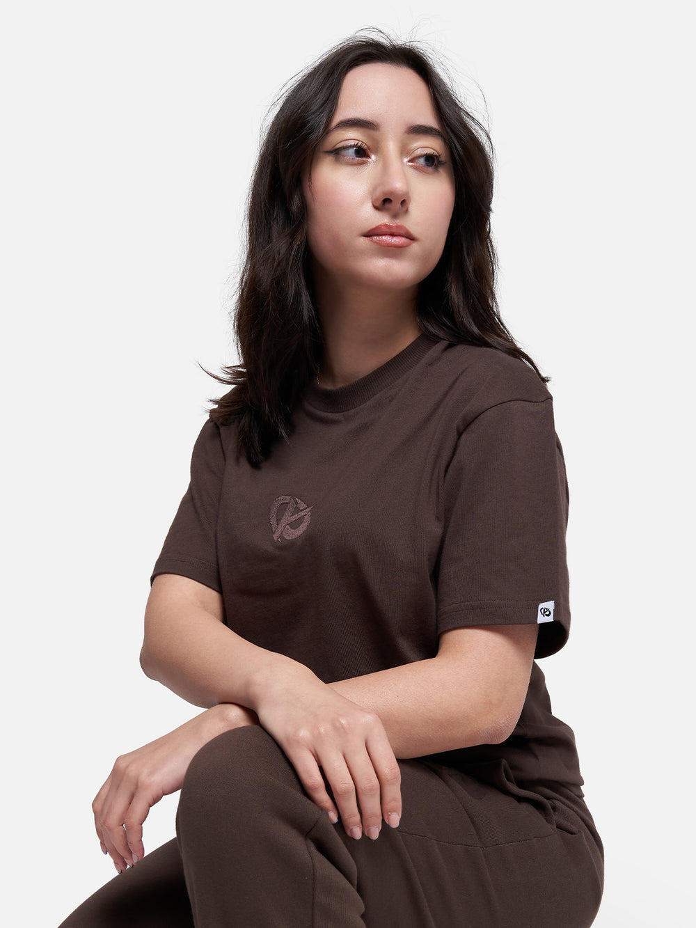 T-shirt Classique Marron