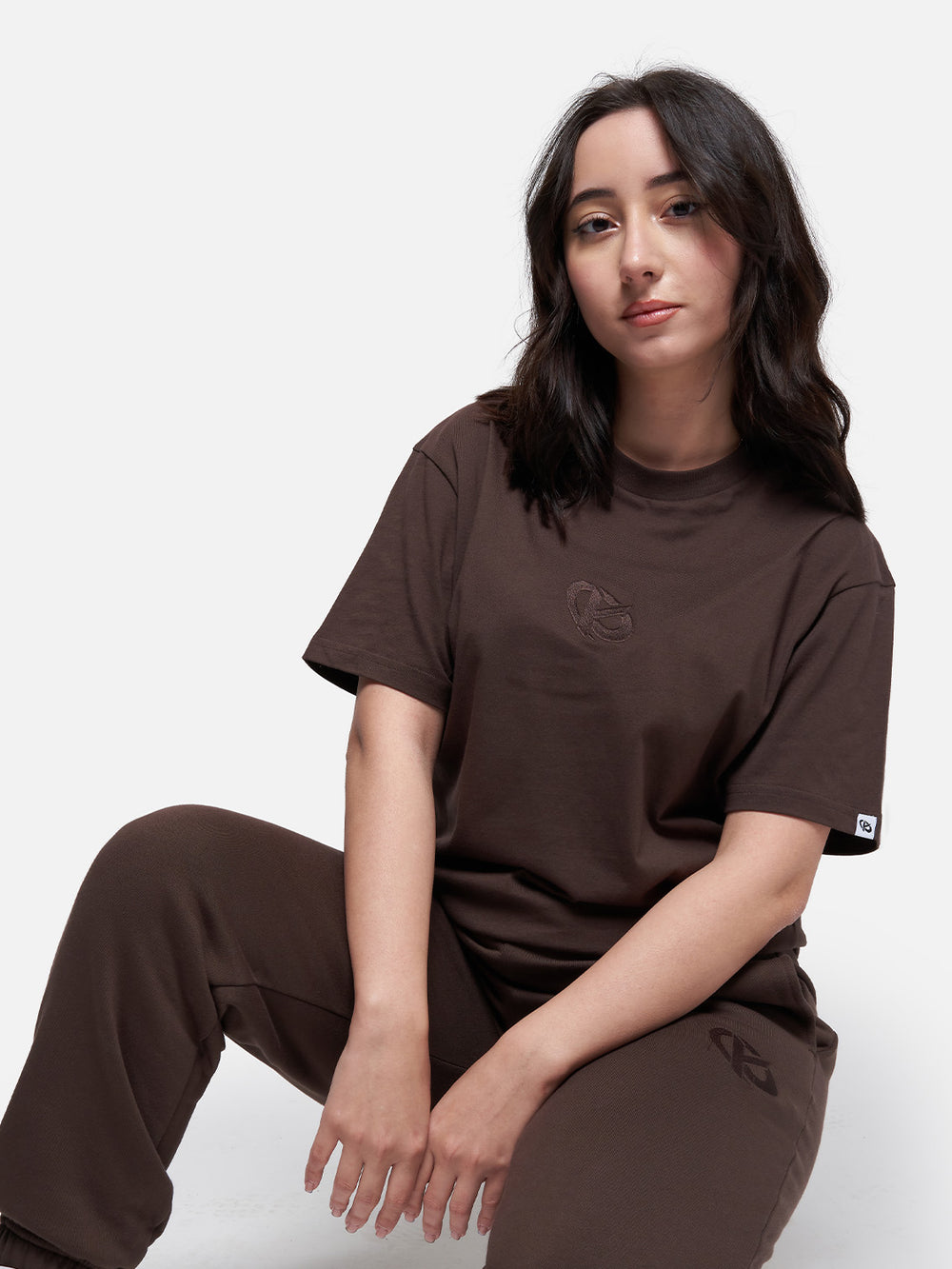 T-shirt Classique Marron