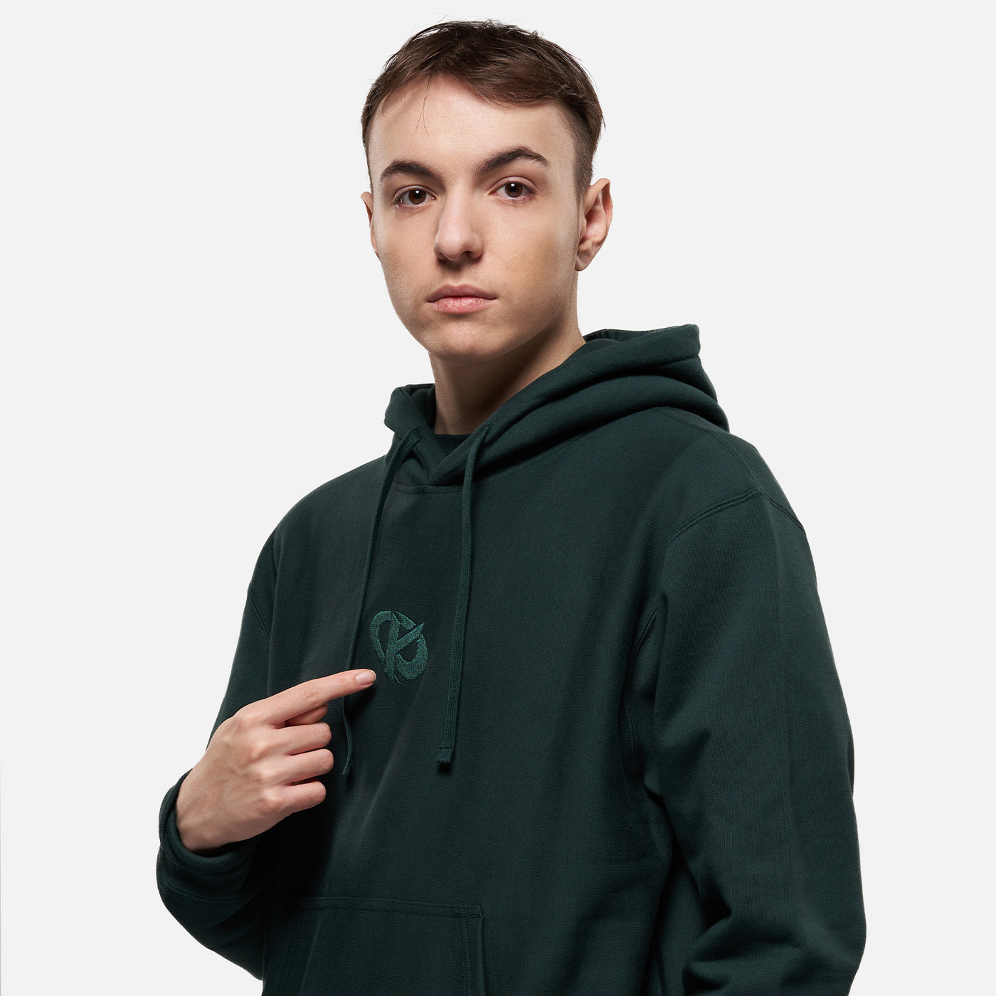 Hoodie Classique Vert