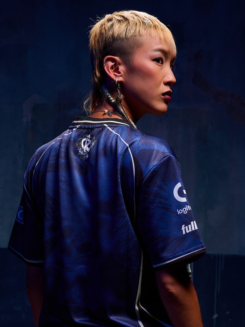 Maillot Worlds Bleu 2025