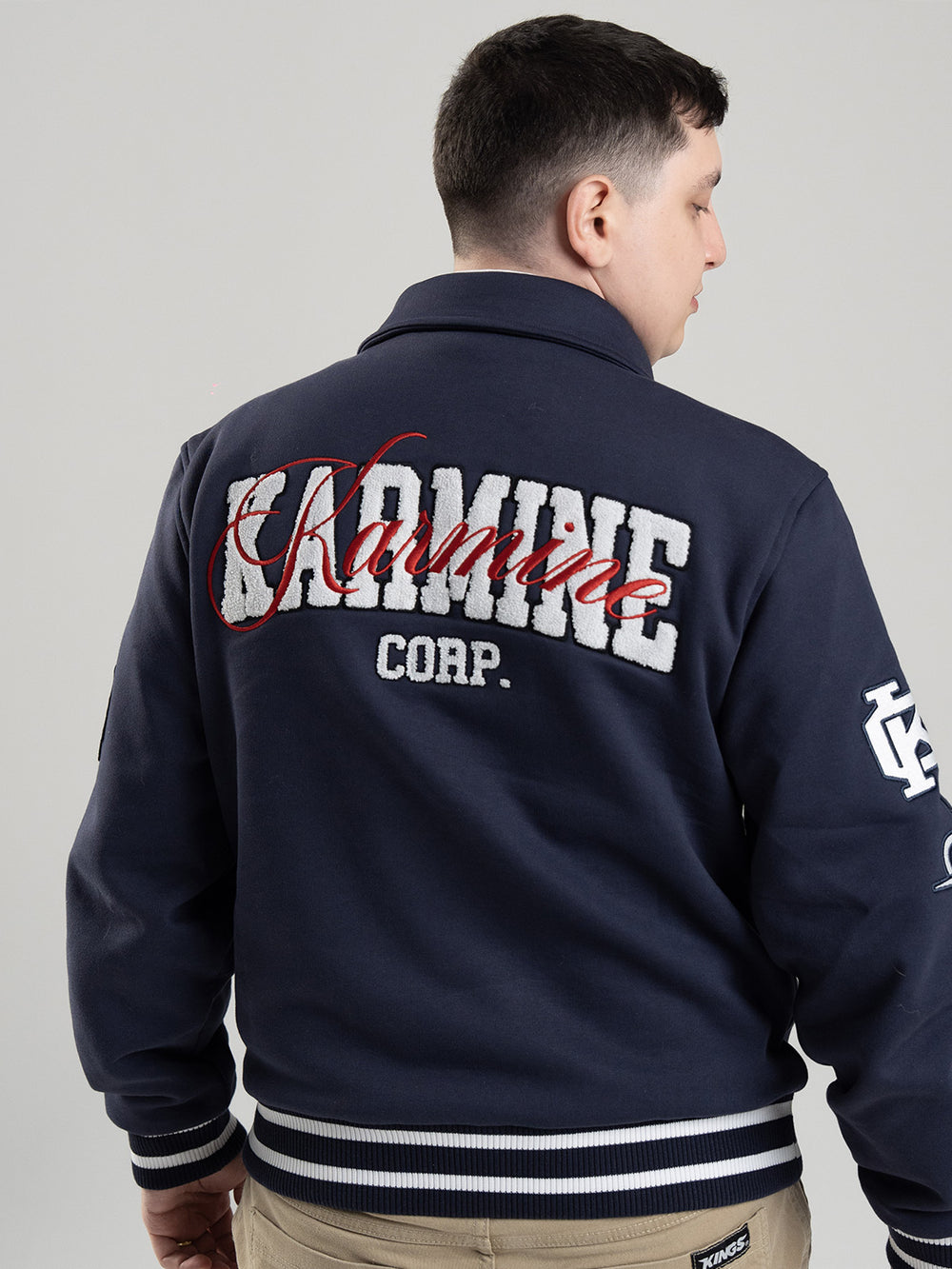 Varsity Jacket Campus Navy