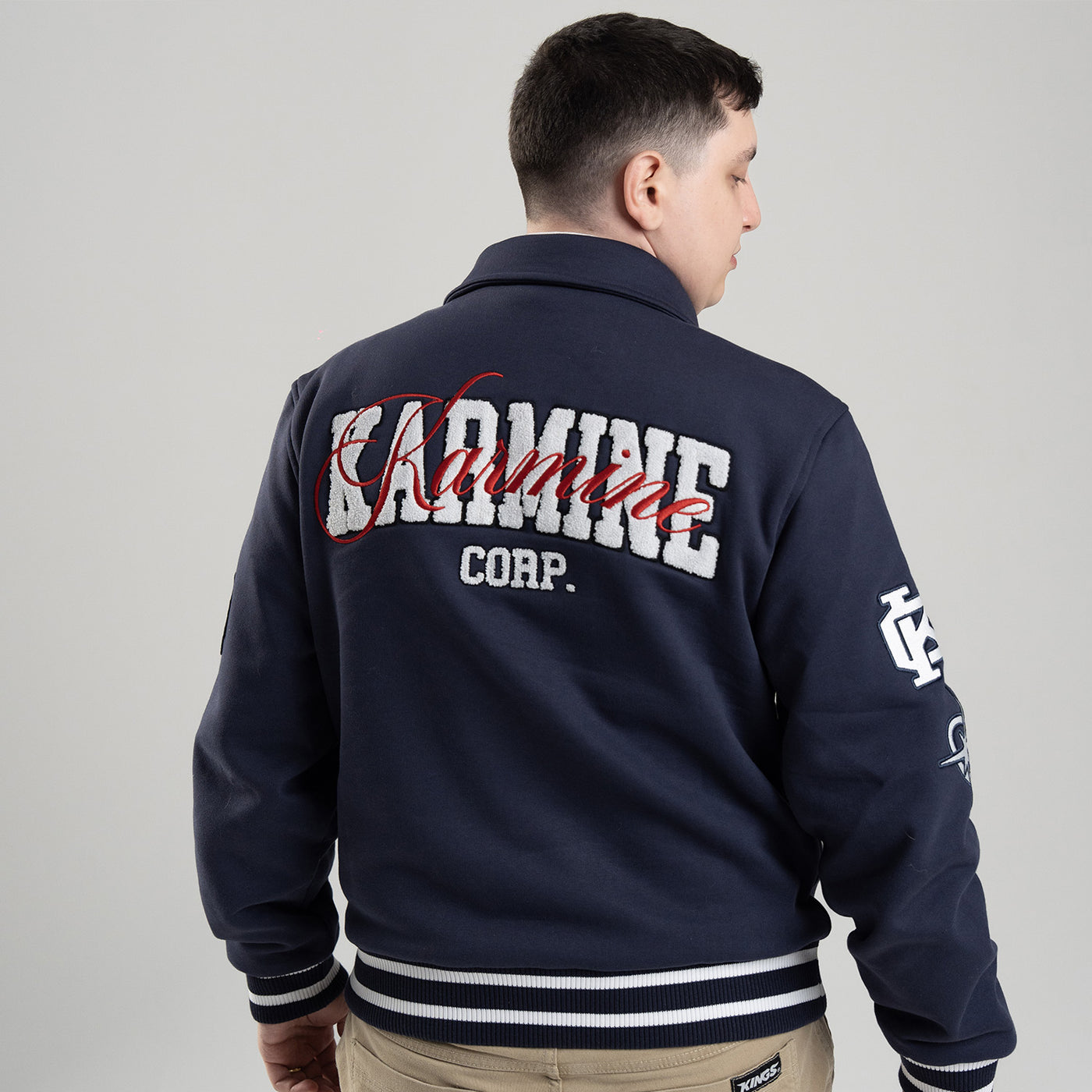 Varsity Jacket Campus Navy