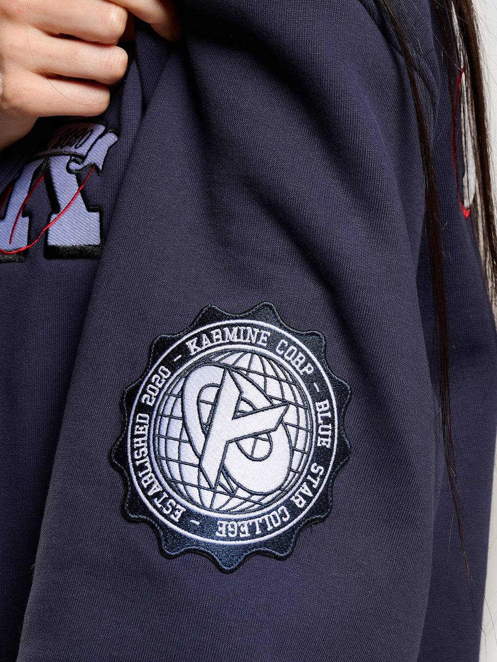 Varsity Jacket Campus Navy