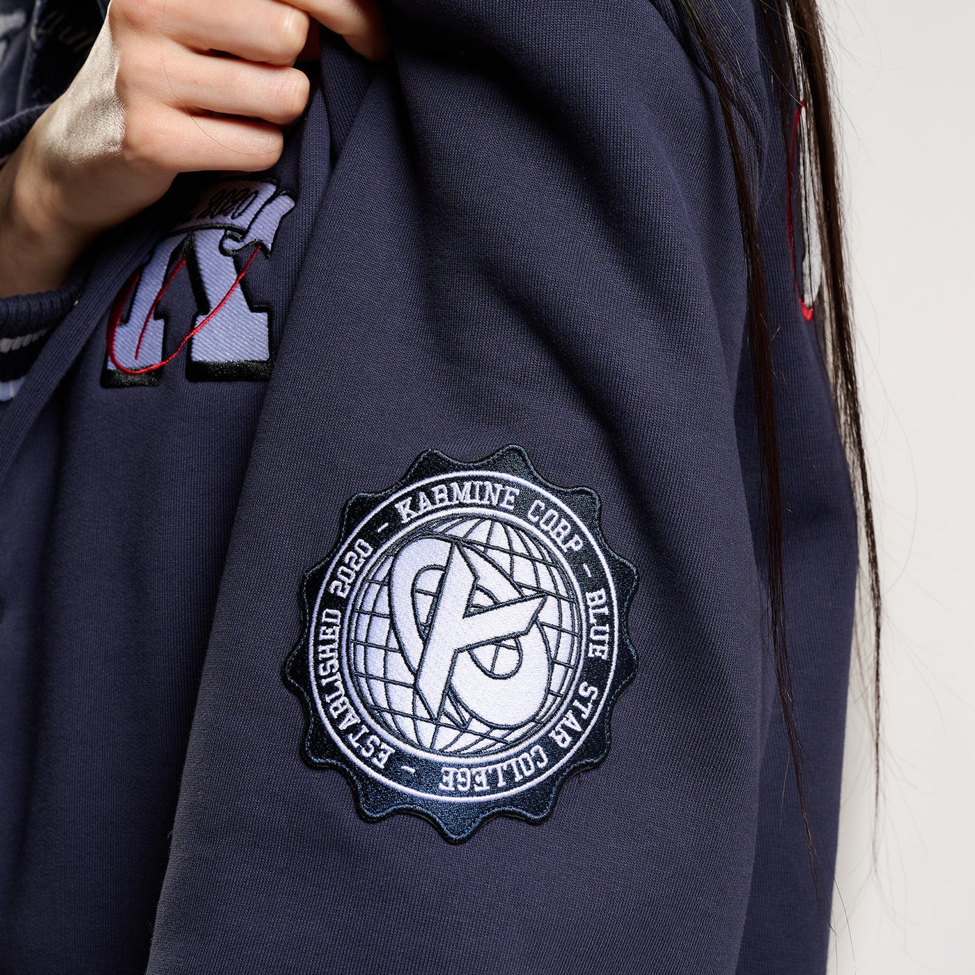 Varsity Jacket Campus Navy