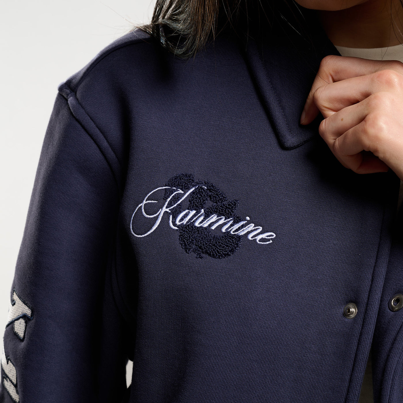 Varsity Jacket Campus Navy