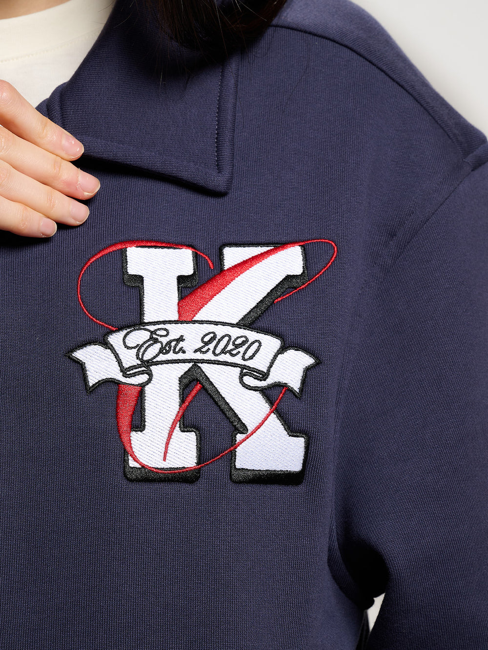 Varsity Jacket Campus Navy