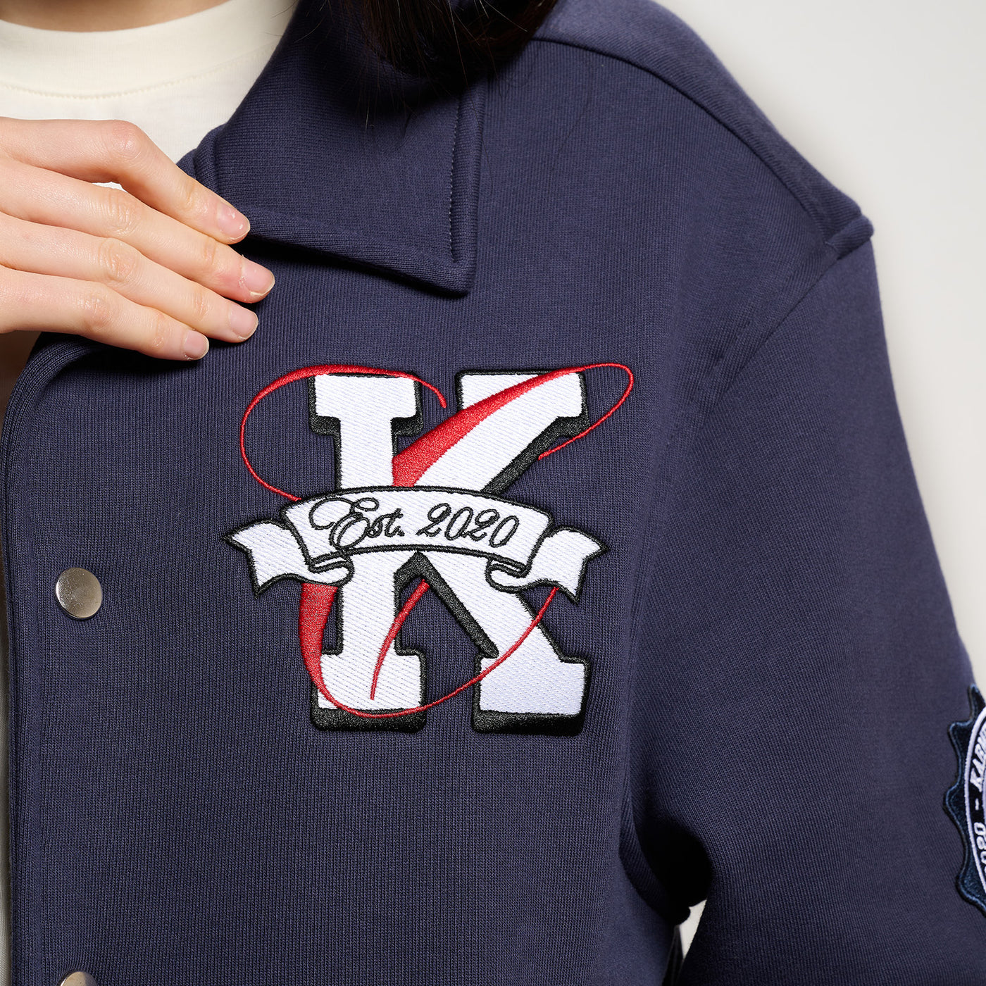 Varsity Jacket Campus Navy