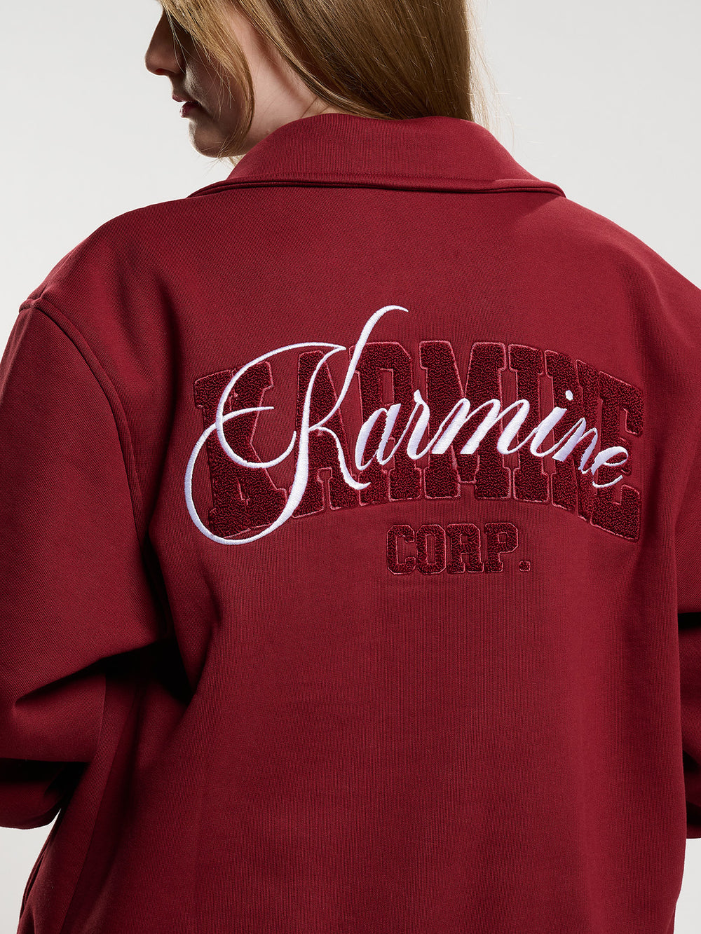 Varsity Jacket Campus Rouge