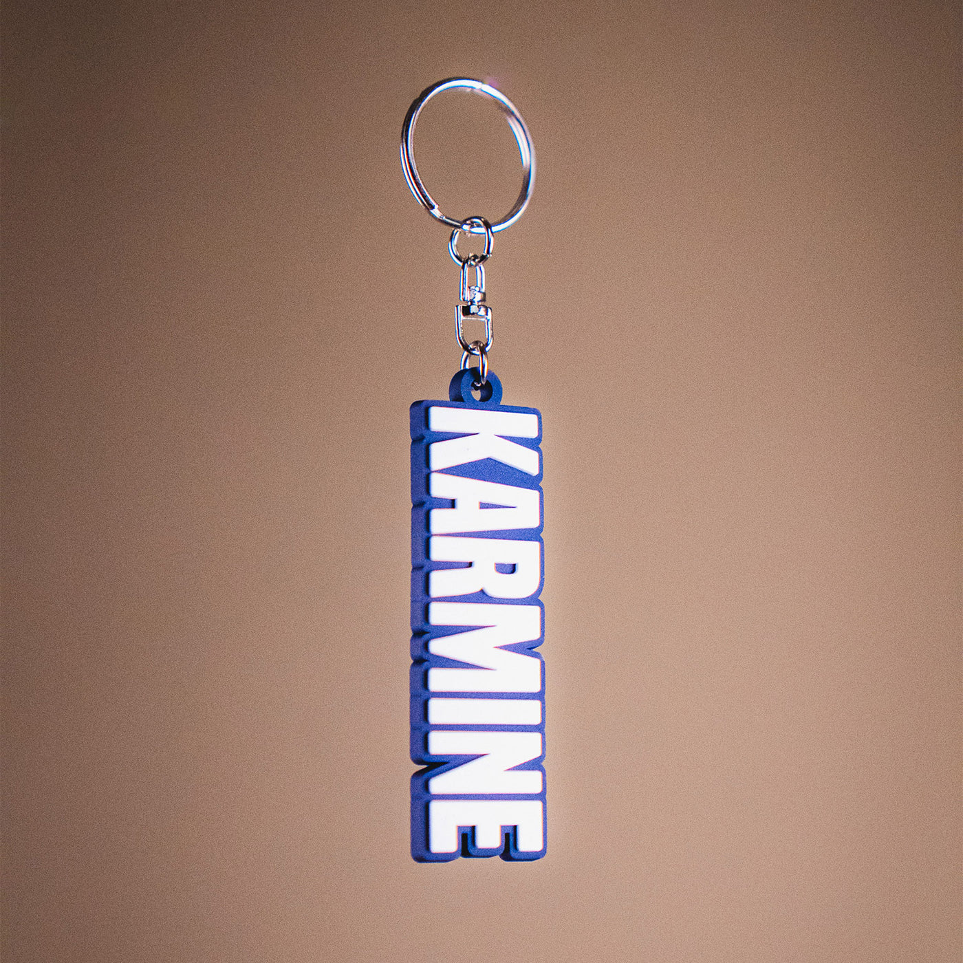 Porte clé Karmine Blanc